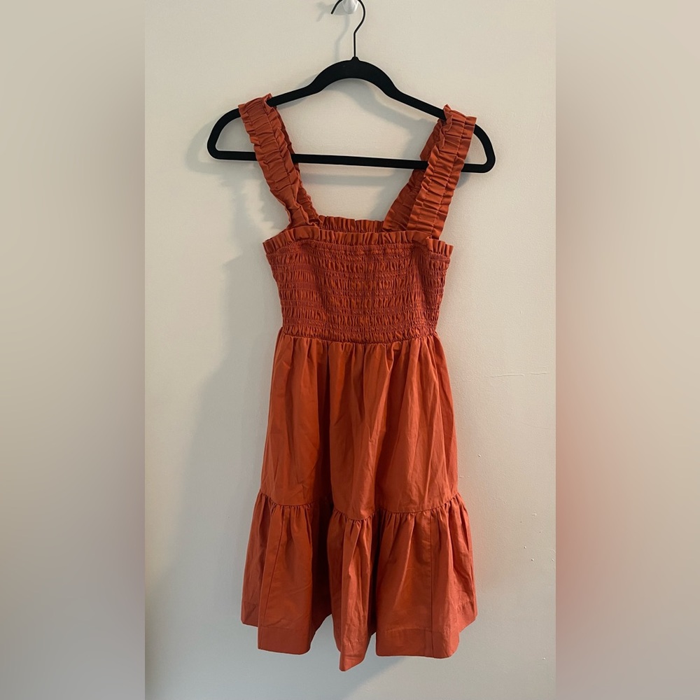 Burnt orange Abercrombie & Fitch dress